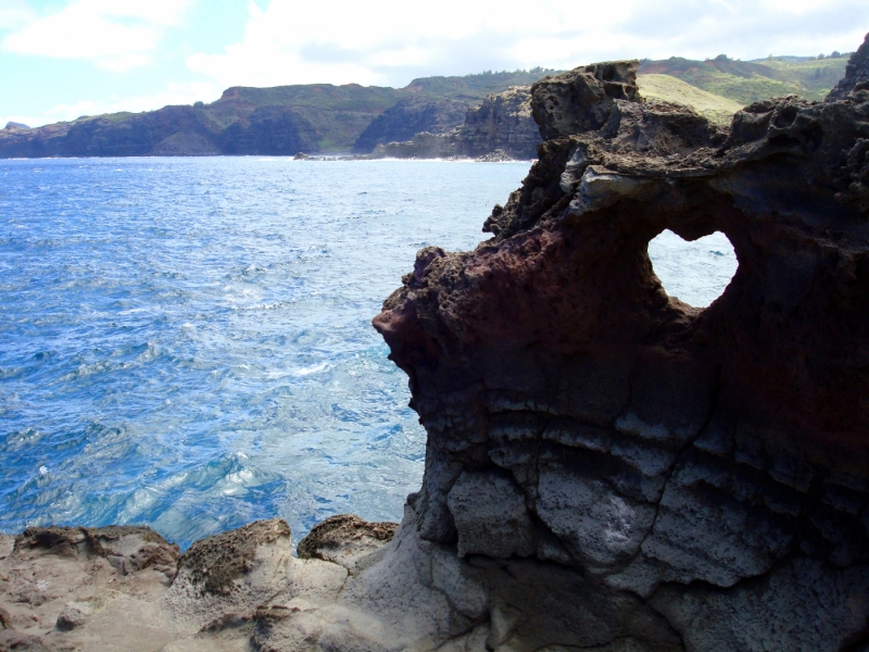 heart rock formation